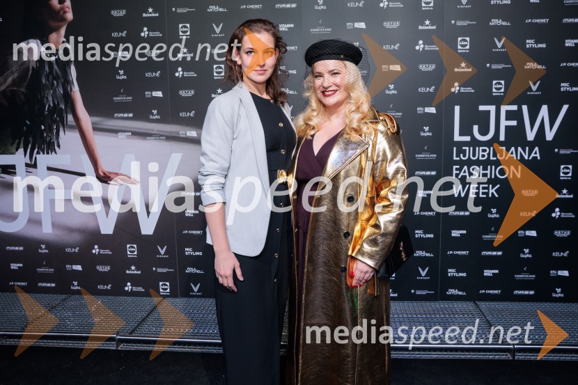  ... ;  Danica Lovenjak, novinarka, voditeljicaFashion Week 2025, tretji dan postregel z eksplozijo mladostne ustvarjalnosti