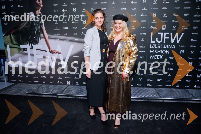  ... ;  Danica Lovenjak, novinarka, voditeljicaFashion Week 2025, tretji dan postregel z eksplozijo mladostne ustvarjalnosti