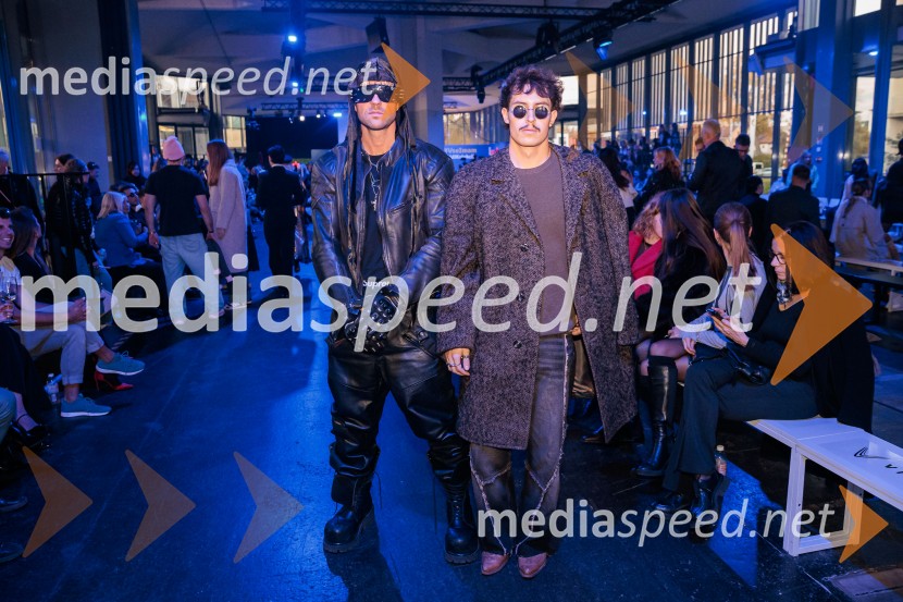  Tomi Gomilšek, raper;  ... Fashion Week 2025, tretji dan postregel z eksplozijo mladostne ustvarjalnosti