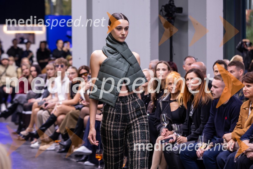  ... ;  Ajda Hozjan, Immortal Models;  ... ;  ... ;  ... ;  ... ;  ... Fashion Week 2025, tretji dan postregel z eksplozijo mladostne ustvarjalnosti