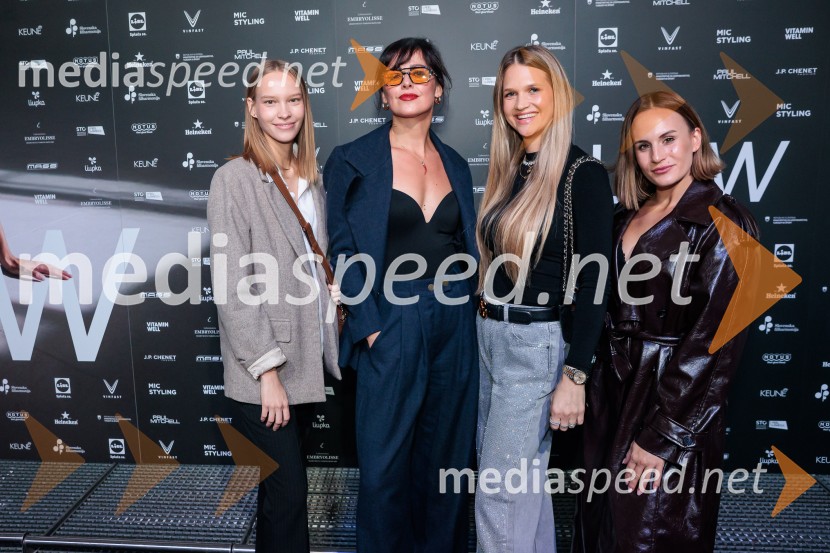  ... ;  Rebecca Gliha, spletna vplivnica;  ... ;  ... Fashion Week 2025, tretji dan postregel z eksplozijo mladostne ustvarjalnosti