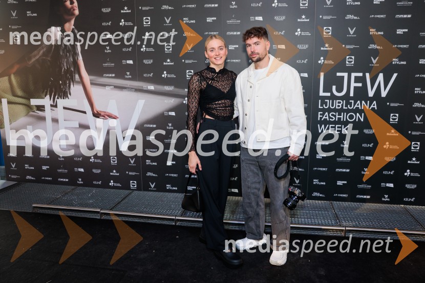  Neža Klančar, plavalka;  ... Fashion Week 2025, tretji dan postregel z eksplozijo mladostne ustvarjalnosti