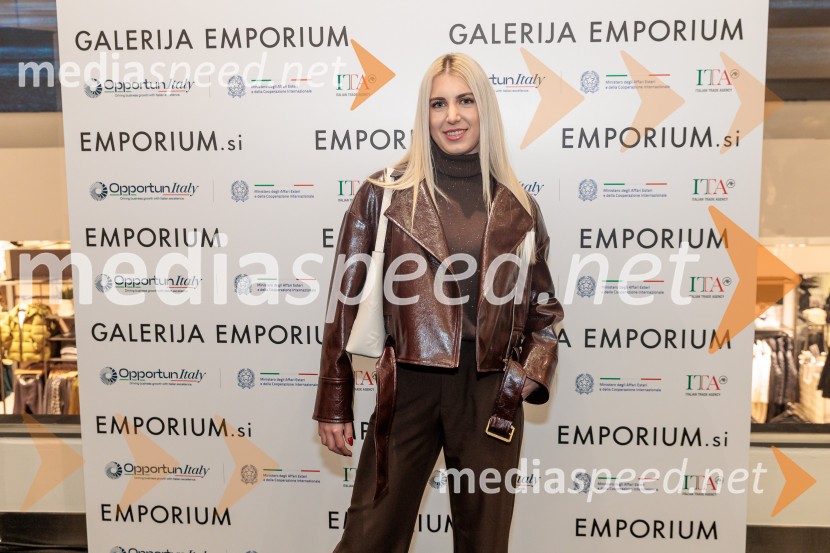 Začel se je mesec italijanske mode v Emporiumu