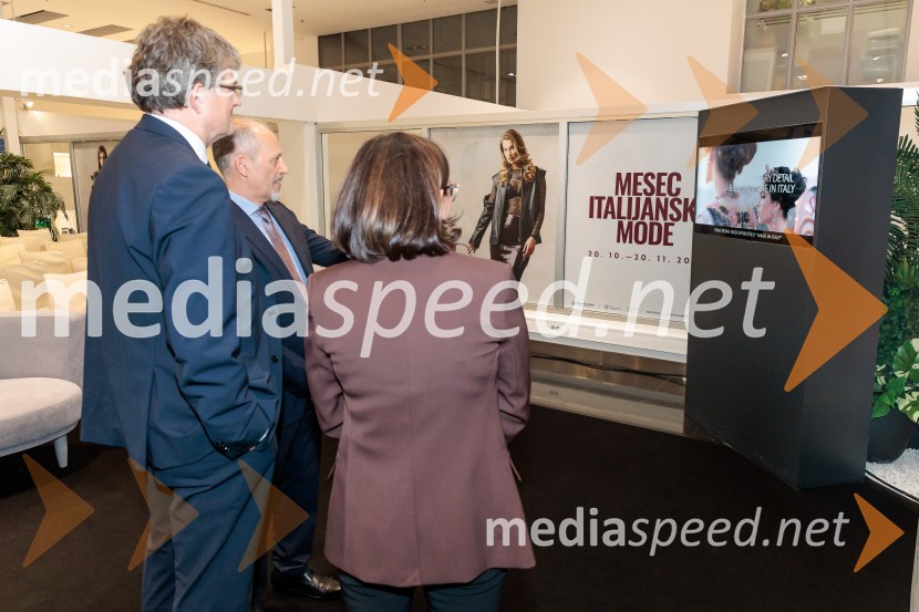 Začel se je mesec italijanske mode v Emporiumu