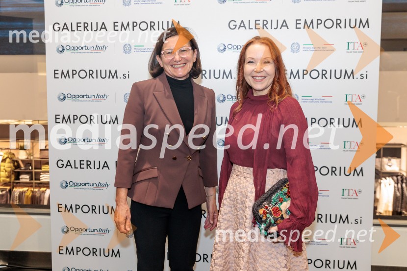 Začel se je mesec italijanske mode v Emporiumu