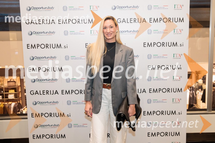 Začel se je mesec italijanske mode v Emporiumu