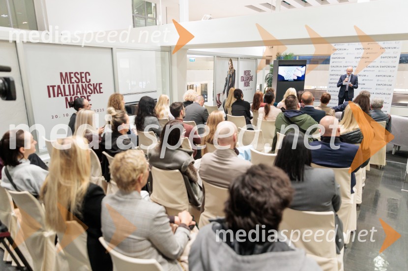 Začel se je mesec italijanske mode v Emporiumu