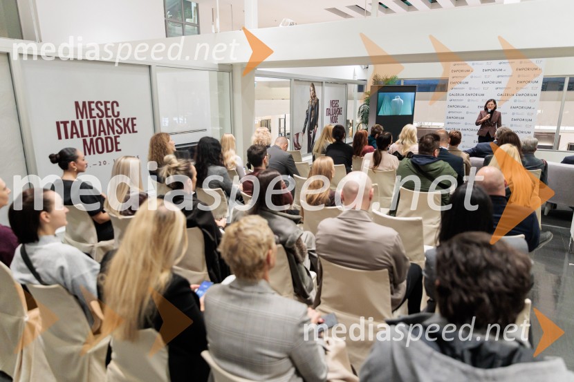 Začel se je mesec italijanske mode v Emporiumu