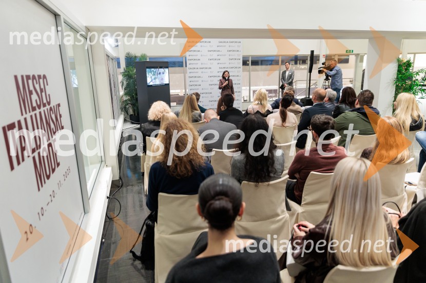 Začel se je mesec italijanske mode v Emporiumu