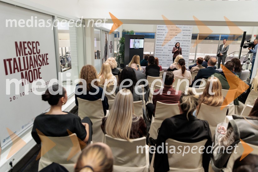 Začel se je mesec italijanske mode v Emporiumu