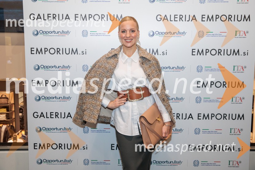 Začel se je mesec italijanske mode v Emporiumu