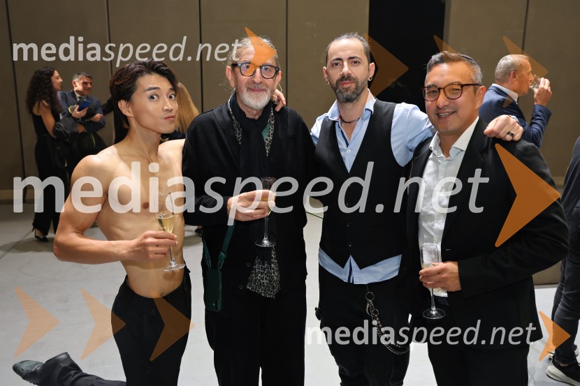  Yuya Omaki, baletni solist;  Leo Kulaš, kostumograf;  ... ;  Demetrius KingRadio and Juliet, jubilejna predstava ob 20. obletnici premiere