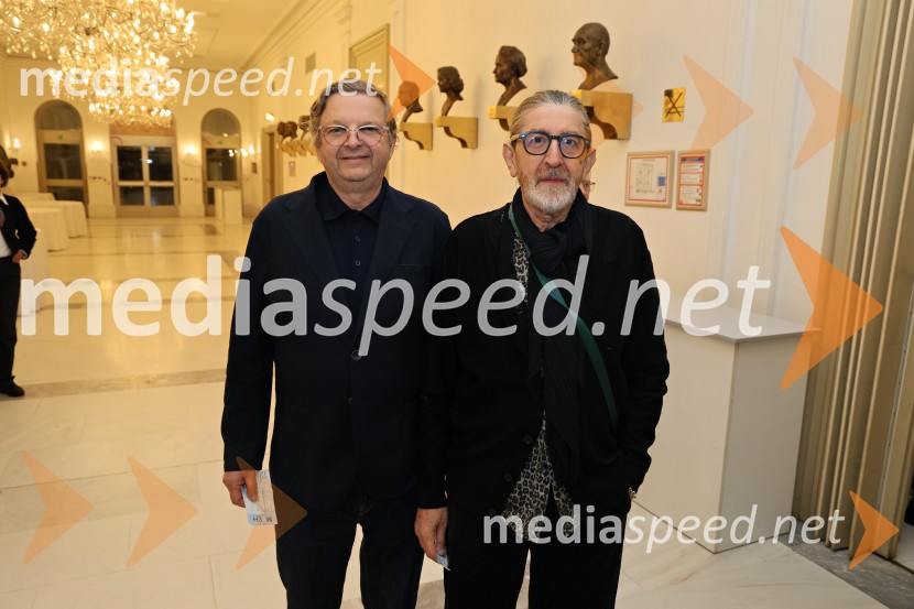  Marko Japelj, scenograf;  Leo Kulaš, kostumografRadio and Juliet, jubilejna predstava ob 20. obletnici premiere