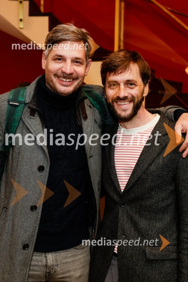  Anže Zevnik, igralec;  Rok Bozovičar, direktor, Prešernovo gledališče Kranj Pu, otroška premiera v Prešernovem gledališču Kranj