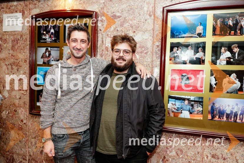  Žiga Udir, igralec;  Jakob Šfiligoj, igralecPu, otroška premiera v Prešernovem gledališču Kranj