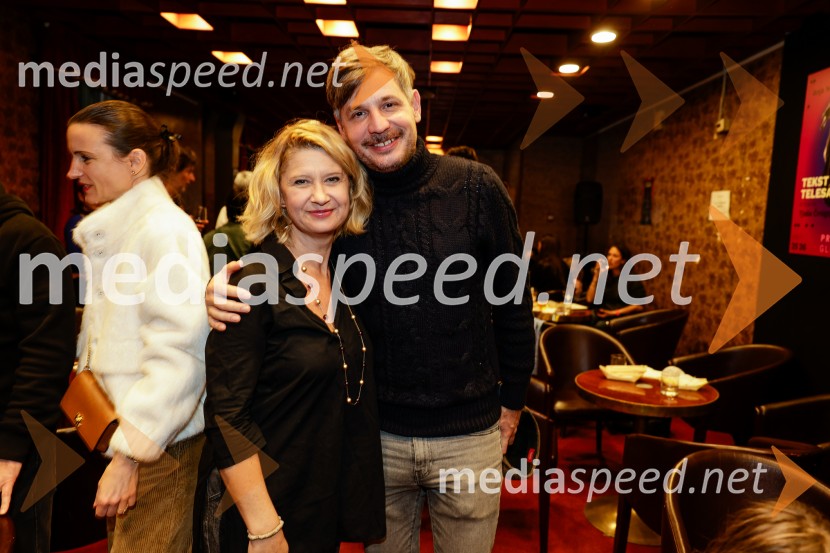  Vesna Pernarčič, igralka;  Anže Zevnik, igralecPu, otroška premiera v Prešernovem gledališču Kranj