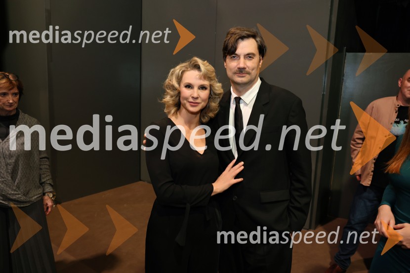  Branko Jordan, igralec;  Iva Krajnc Bagola, igralkaPokojnik, premiera komedije v MGL Ljubljana