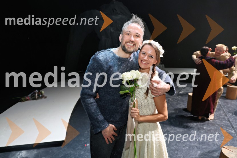   Miloš Isailović, igralec;  Tijuana Križman Hudernik, baletna solistkaPeer Gynt, SNG Maribor, jubilejna uprizoritev