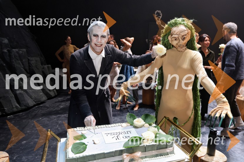  Edward Clug, umetniški direktor, Balet SNG Maribor;  Tetiana Svetlična, baletna plesalkaPeer Gynt, SNG Maribor, jubilejna uprizoritev