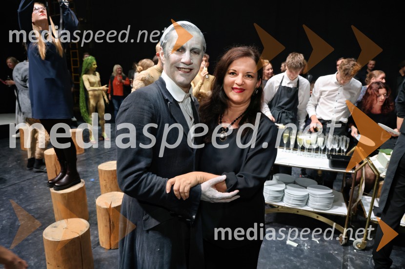  Edward Clug, umetniški direktor, Balet SNG Maribor;  Irena Ferk, operna pevkaPeer Gynt, SNG Maribor, jubilejna uprizoritev