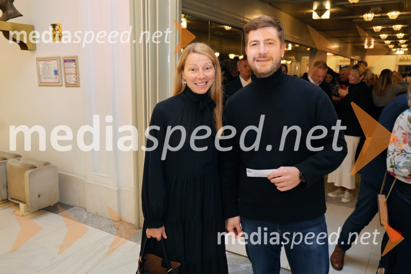  Nataša Matjašec Rošker, igralka;  Matic Kašnik, scenografPeer Gynt, SNG Maribor, jubilejna uprizoritev