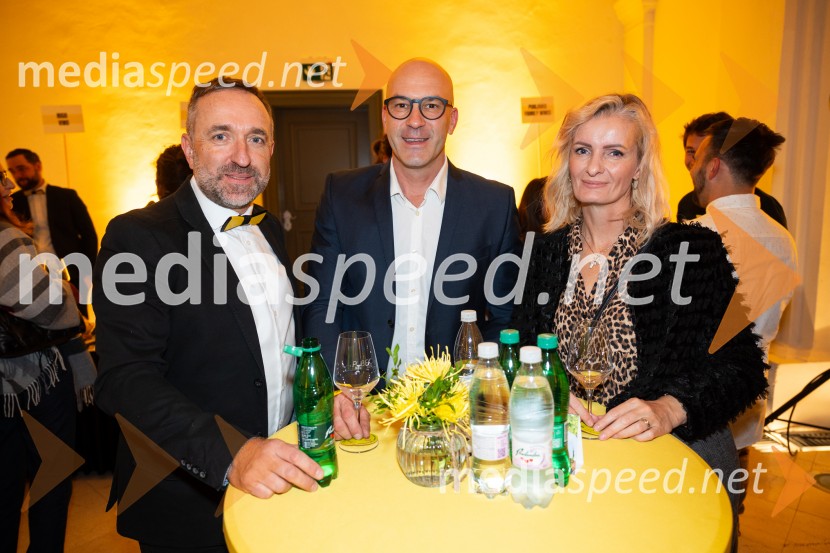  Borut  Cvetko, kreativni direktor, Mediaspeed d.o.o.;  Gregor Cvetko;  Barbara Cvetko10. Salon štajerskih mladih vin Pubec v Mariboru