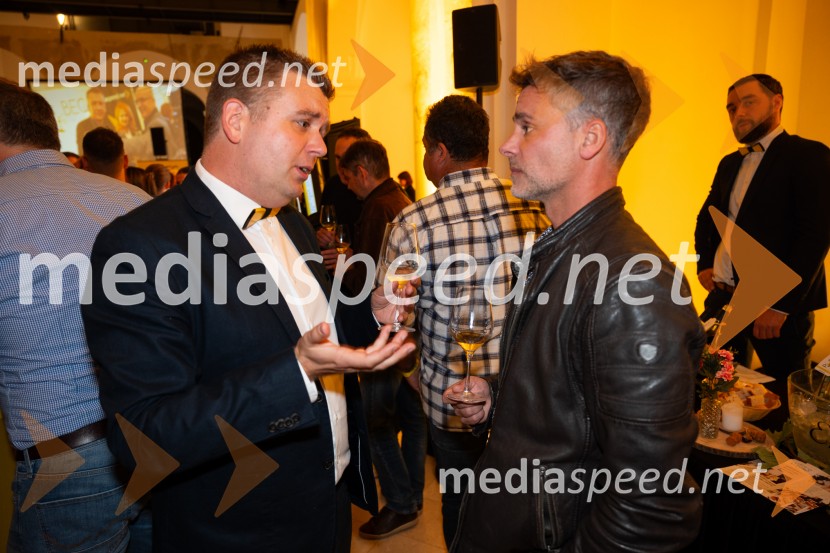  Robert Levstek, koordinator, občina Duplek;  Andrej Geržina, TV voditelj10. Salon štajerskih mladih vin Pubec v Mariboru