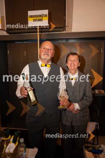  Jurij Cvitanič, Vinogradništvo Cvitanič;  Slavica  Cvitanič, Vinogradništvo Cvitanič10. Salon štajerskih mladih vin Pubec v Mariboru