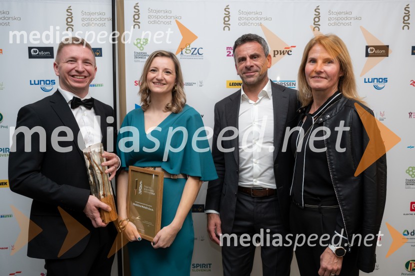  ... ;  ... ;  Uroš  Fonovič, direktor, Lunos Slovenija;  Špela KastelicŠtajerska gospodarska odličnost 2025