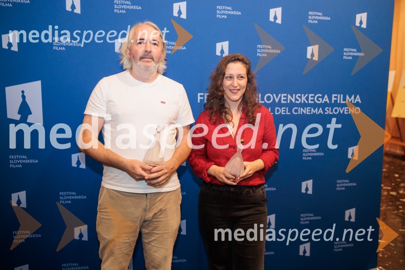  Julij Zornik, oblikovalec zvoka;  Urška Djukić, režiserkaZaključek 27. Festivala slovenskega filma, slavnostna podelitev nagrad, Portorož
