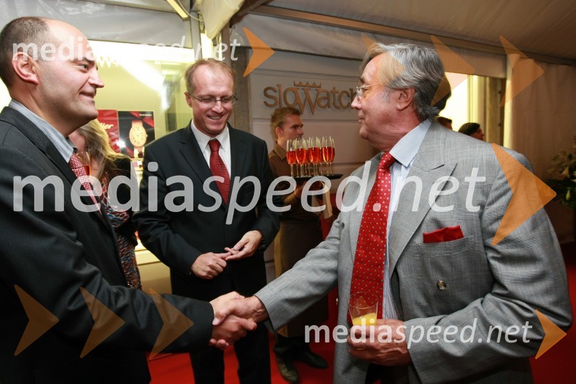 Matej Bregant, Slowatch, Matjaž Šteblaj, Slowatch in Walter Wolf, podjetnikCartier, odprtje trgovine