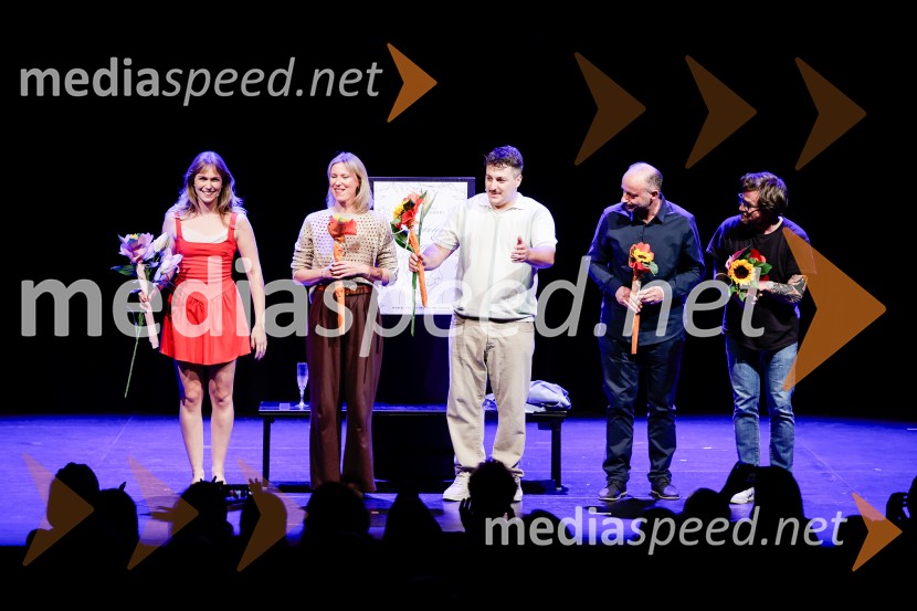 Sam prjatla, premiera komedije Melani Mekicar in Žan Papič