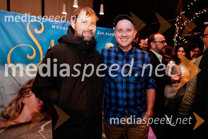 Sam prjatla, premiera komedije Melani Mekicar in Žan Papič