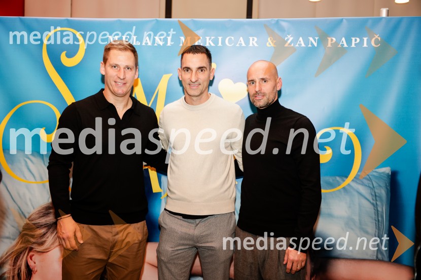 Sam prjatla, premiera komedije Melani Mekicar in Žan Papič