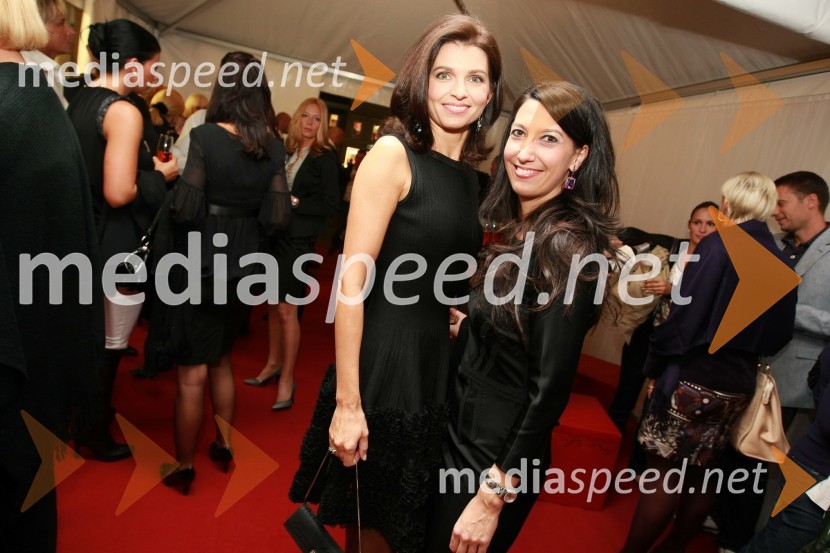 Marija Novak, direktorica prodaje Hilton Dubrovnik in Petra Kancler, novinarkaCartier, odprtje trgovine