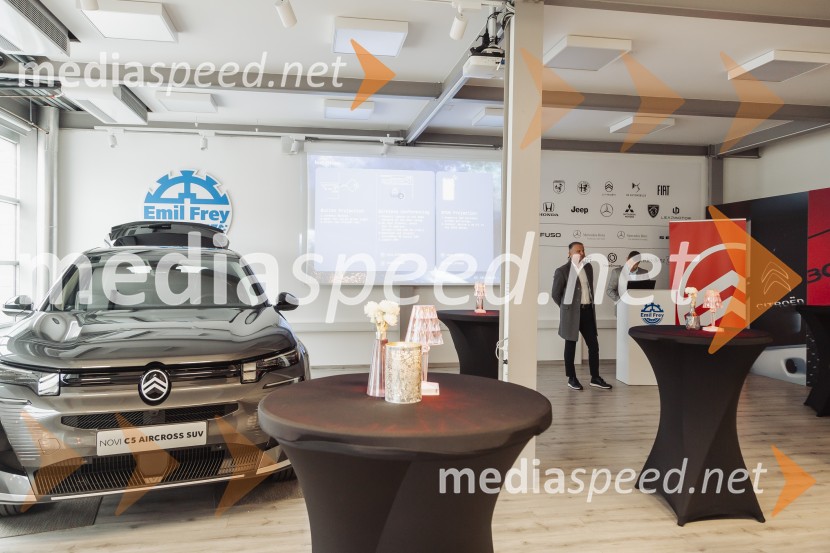 Predstavitev novega Citroëna C5 Aircross