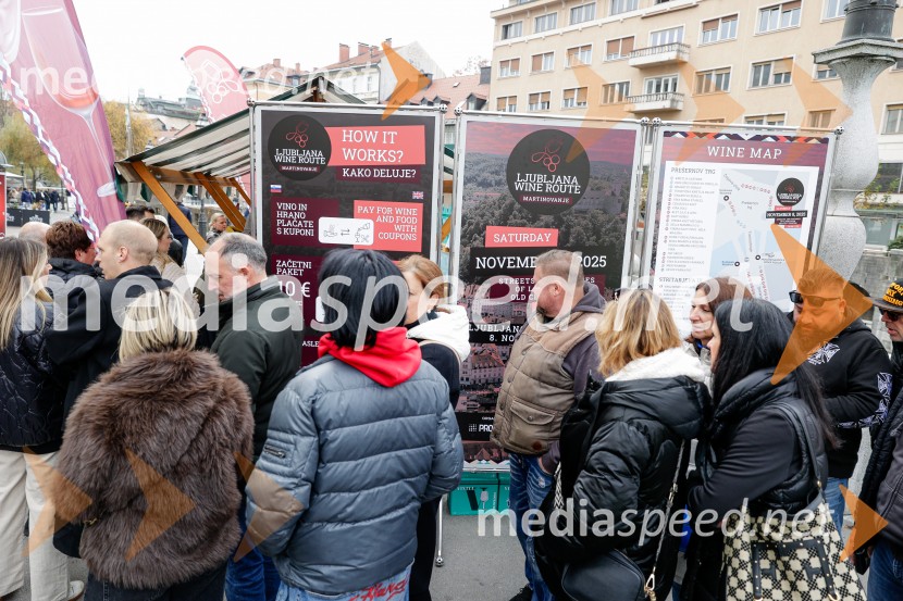 Ljubljanska vinska pot - Martinovanje 2025, Ljubljana