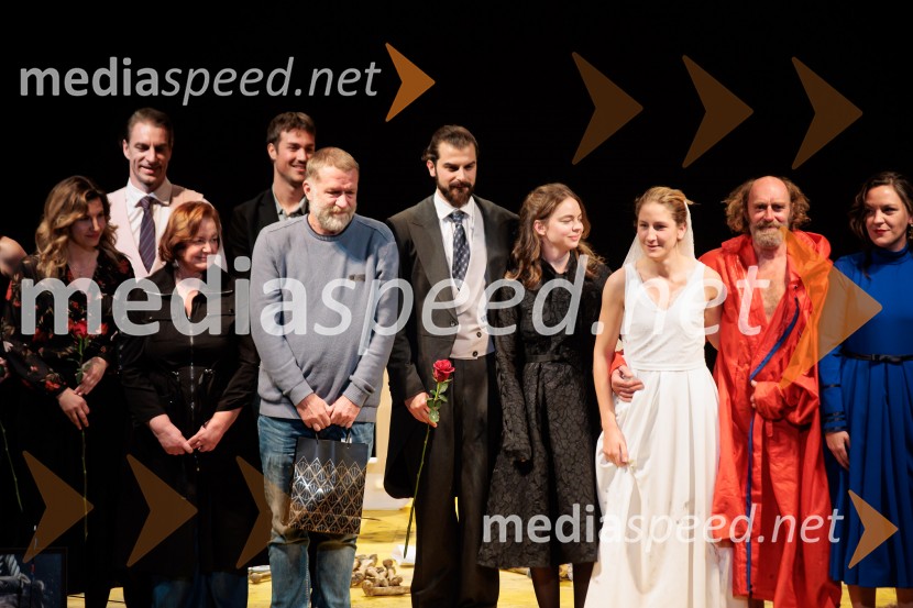 Premiera drame Kralj Lear, SNG Drama Ljubljana