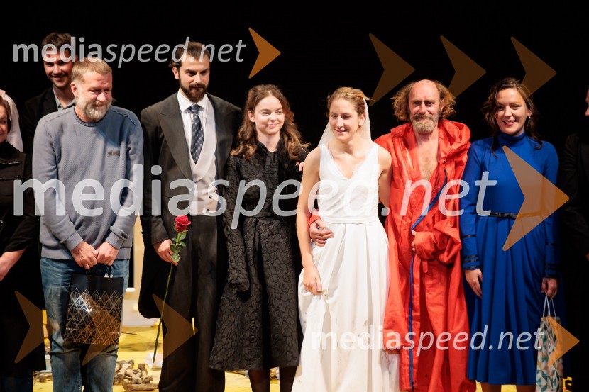 Premiera drame Kralj Lear, SNG Drama Ljubljana