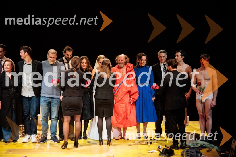 Premiera drame Kralj Lear, SNG Drama Ljubljana