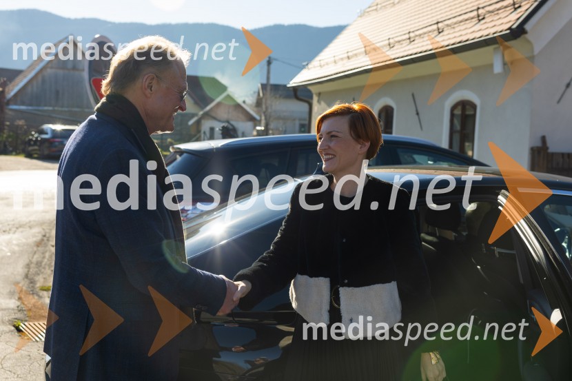 Slovenski konzularni zbor na Škrabčevi domačiji