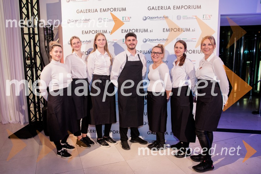 Galerija Emporium v središču prestolnice znova postala oder italijanske elegance