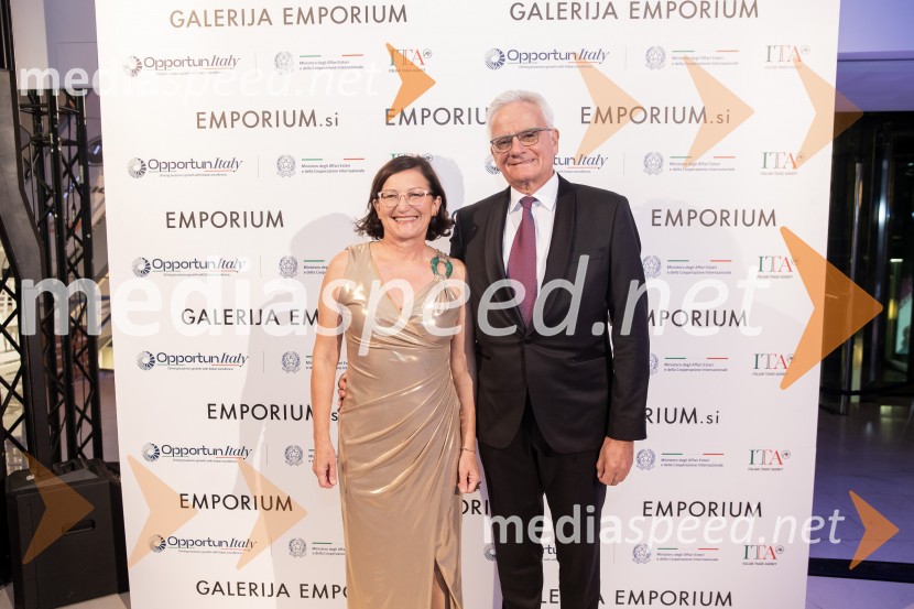 Galerija Emporium v središču prestolnice znova postala oder italijanske elegance