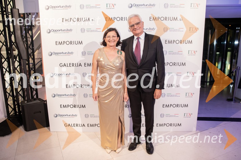 Galerija Emporium v središču prestolnice znova postala oder italijanske elegance