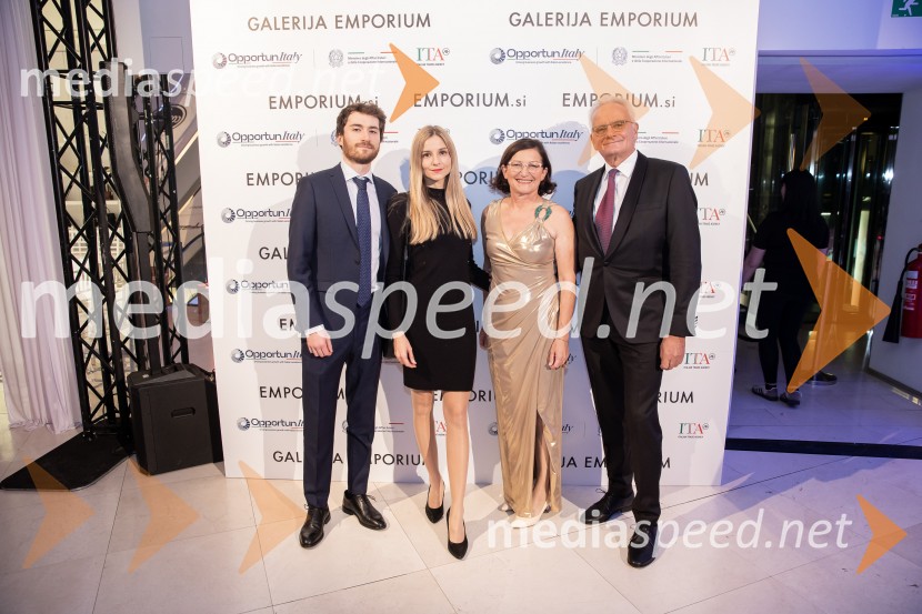 Galerija Emporium v središču prestolnice znova postala oder italijanske elegance