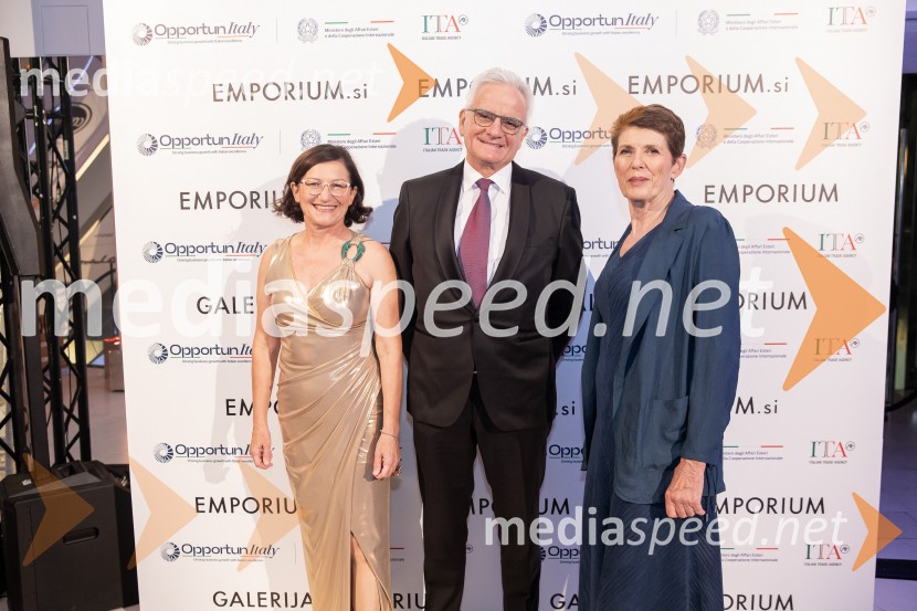 Galerija Emporium v središču prestolnice znova postala oder italijanske elegance