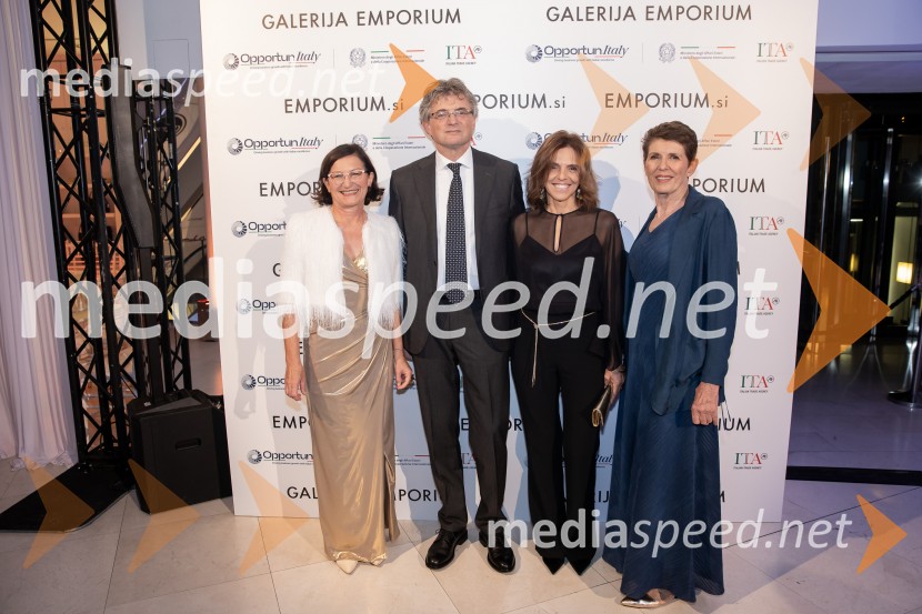 Galerija Emporium v središču prestolnice znova postala oder italijanske elegance
