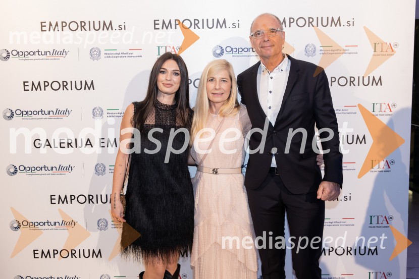 Galerija Emporium v središču prestolnice znova postala oder italijanske elegance