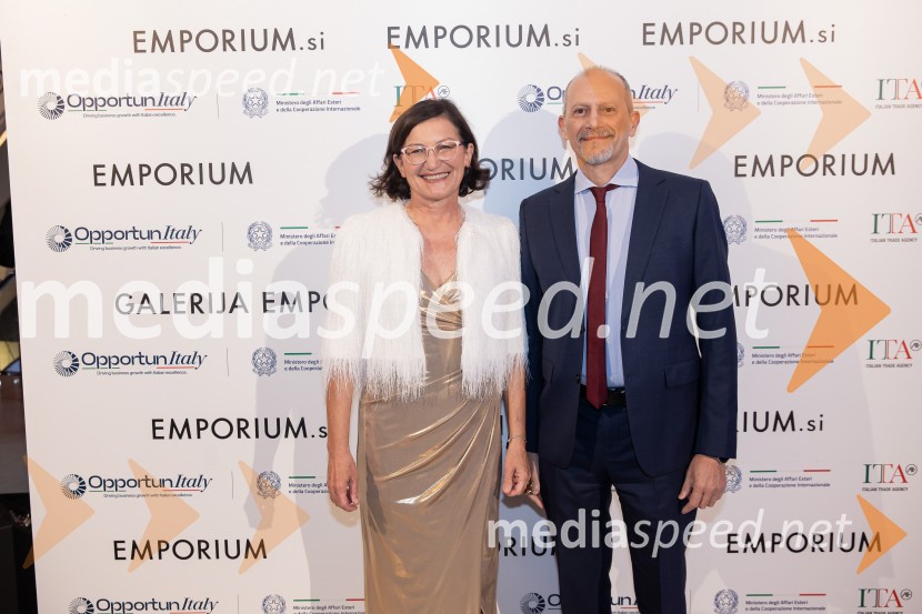 Galerija Emporium v središču prestolnice znova postala oder italijanske elegance