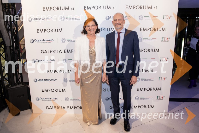 Galerija Emporium v središču prestolnice znova postala oder italijanske elegance